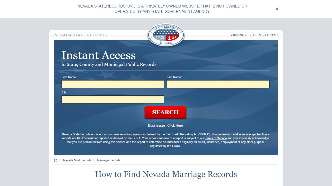 How to Find Nevada Marriage Records